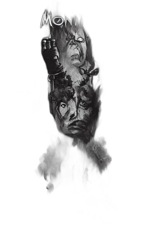 mask, face, creature, crown transparent PNG cut-out
