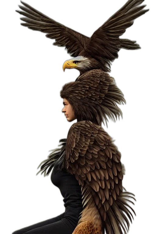 animal, creature, hair, crown transparent PNG cut-out