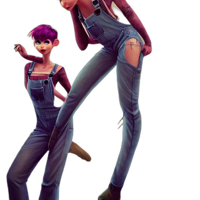 staff, concept art, 3d render, comic book art transparent PNG cut-out
