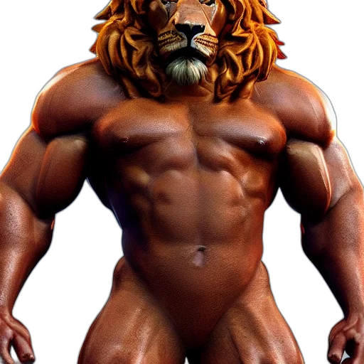 animal, creature, 3d render, photorealistic transparent PNG cut-out