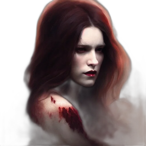 face, fantasy art, photorealistic, concept art transparent PNG cut-out