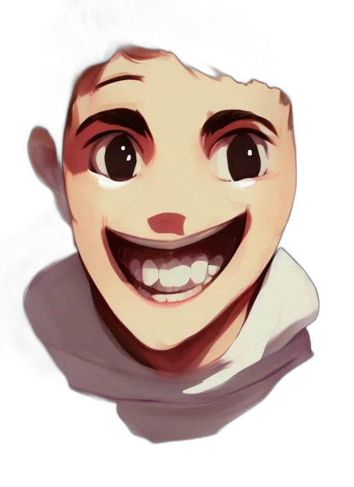 face, mask, creature, staff transparent PNG cut-out