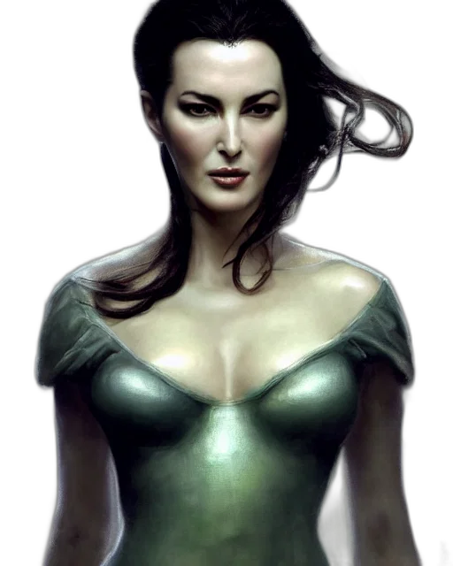 jewelry, dress, face, fantasy art transparent PNG cut-out