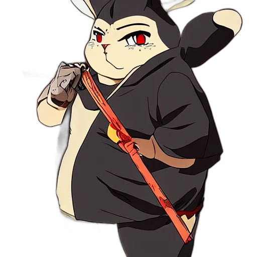 staff, animal, anime, concept art transparent PNG cut-out
