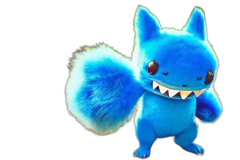creature, animal, staff, 3d render transparent PNG cut-out