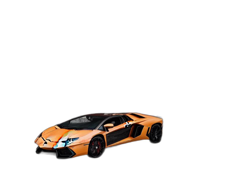 car, weapon, animal, 3d render transparent PNG cut-out