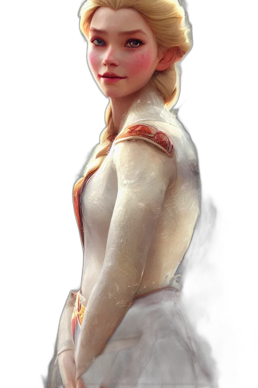dress, staff, face, robot transparent PNG cut-out