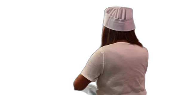 hat, staff, hair, dress transparent PNG cut-out