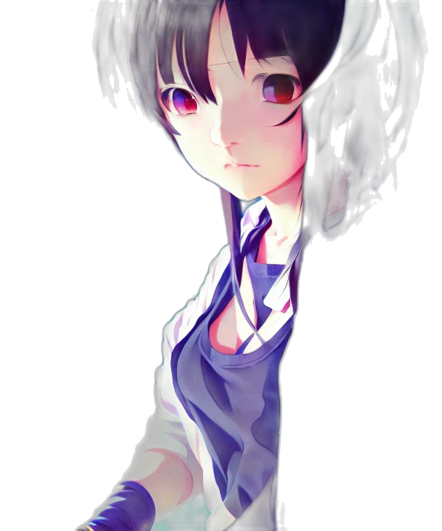 dress, face, staff, umbrella transparent PNG cut-out