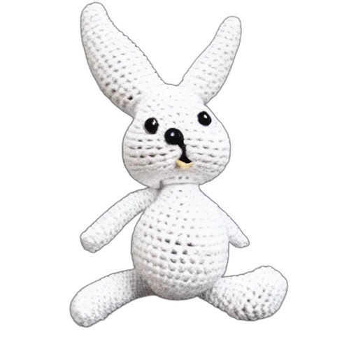 3d render, pixel art, minimalistic, crocheted transparent PNG cut-out