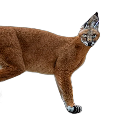 animal, creature, staff, photorealistic transparent PNG cut-out