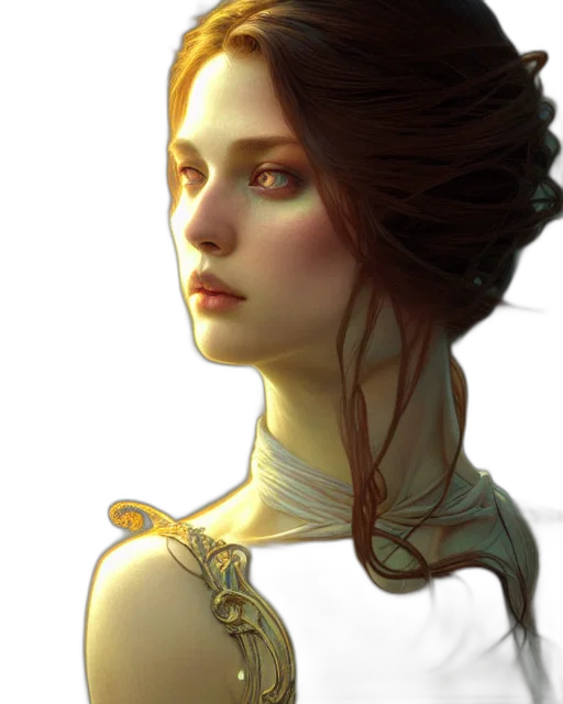 face, crown, jewelry, staff transparent PNG cut-out