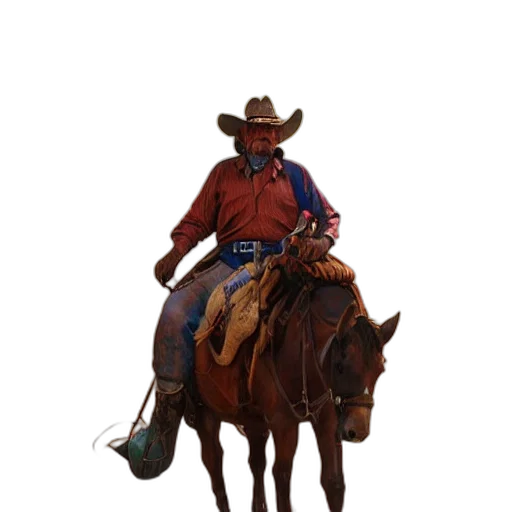 staff, animal, hat, jacket transparent PNG cut-out
