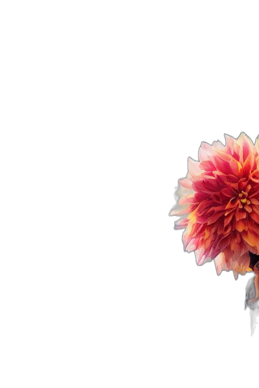 flower, crown, staff, weapon transparent PNG cut-out