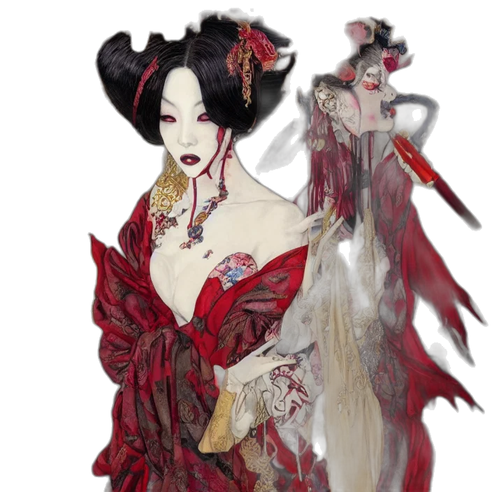 fantasy art, concept art, photorealistic, pixel art transparent PNG cut-out