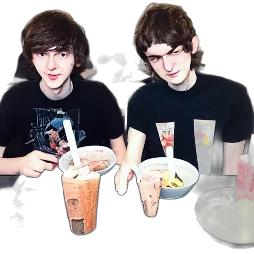 food, photorealistic, cartoon, vaporwave transparent PNG cut-out