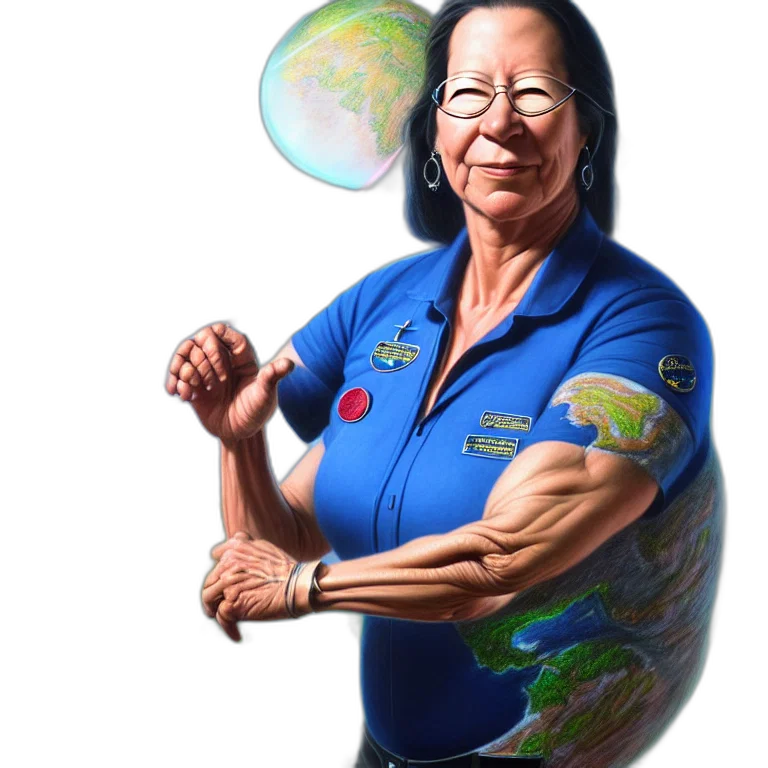 staff, photorealistic, outer space, epic transparent PNG cut-out
