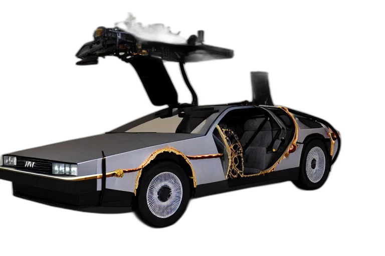 car, robot, concept art, 3d render transparent PNG cut-out