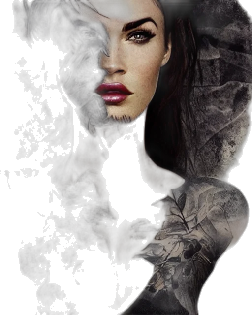 face, photorealistic, fantasy art, concept art transparent PNG cut-out
