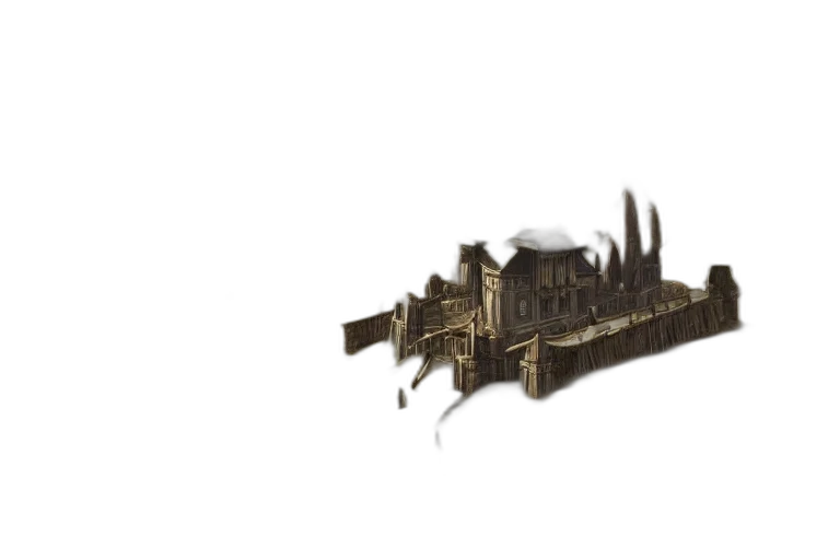 building, weapon, furniture, crown transparent PNG cut-out