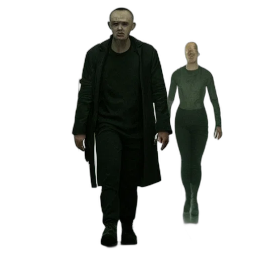 jacket, creature, staff, concept art transparent PNG cut-out