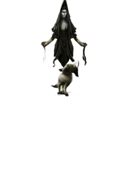 staff, creature, animal, mask transparent PNG cut-out