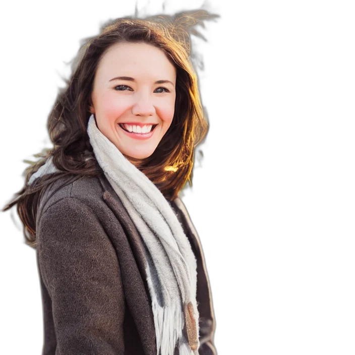 jacket, staff, face, hat transparent PNG cut-out