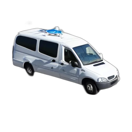 car, staff, weapon, 3d render transparent PNG cut-out