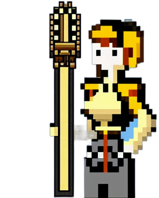 staff, sword, weapon, crown transparent PNG cut-out