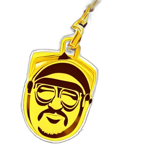 jewelry, cartoon, khalid, face transparent PNG cut-out