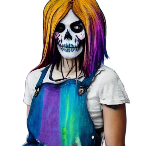 mask, face, staff, dress transparent PNG cut-out