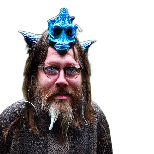 hat, staff, crown, mask transparent PNG cut-out