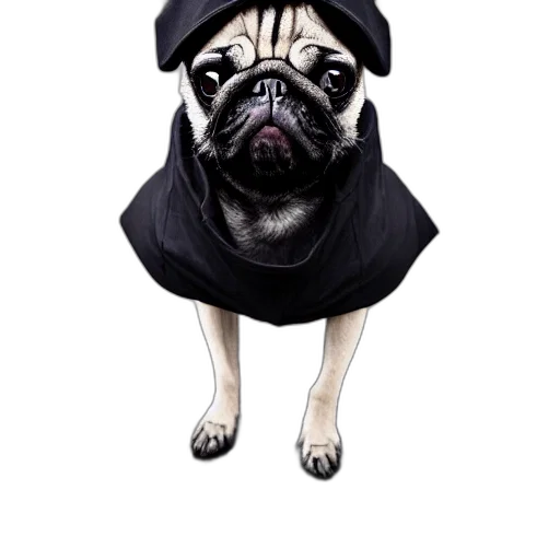 animal, jacket, hat, creature transparent PNG cut-out