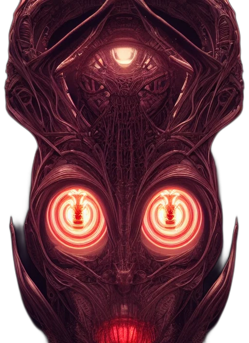 mask, robot, face, creature transparent PNG cut-out