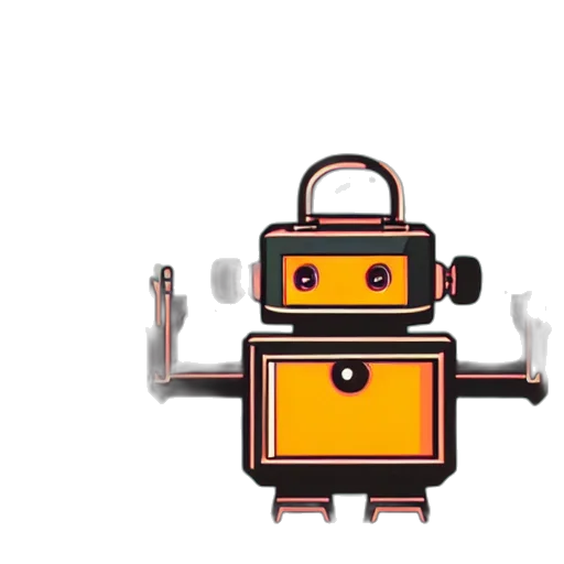 robot, staff, weapon, animal transparent PNG cut-out