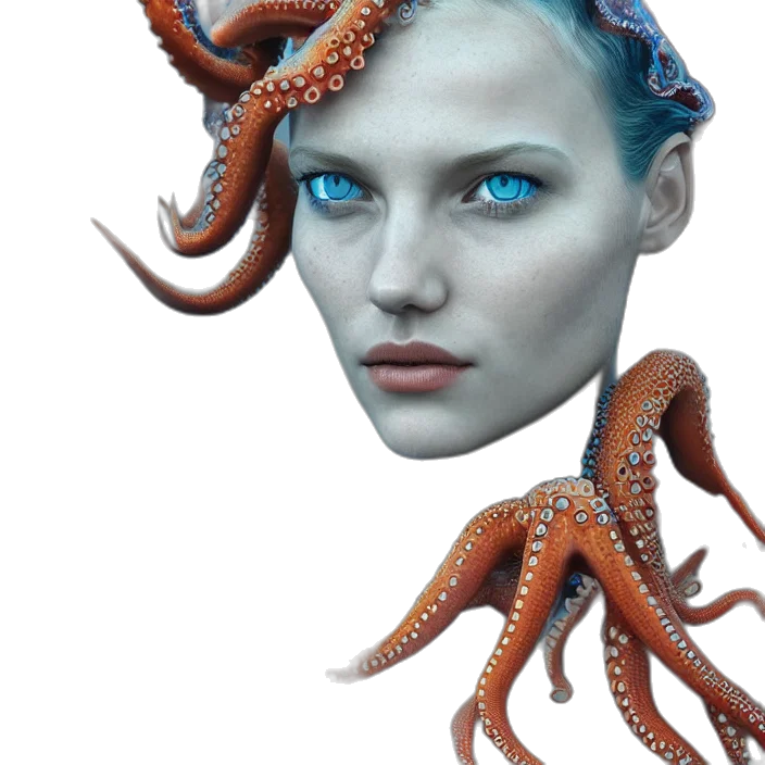 creature, mask, crown, jewelry transparent PNG cut-out