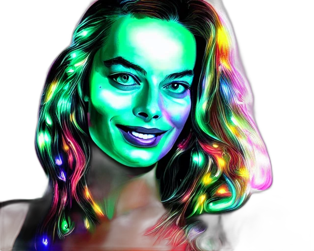 face, hair, photorealistic, fantasy art transparent PNG cut-out