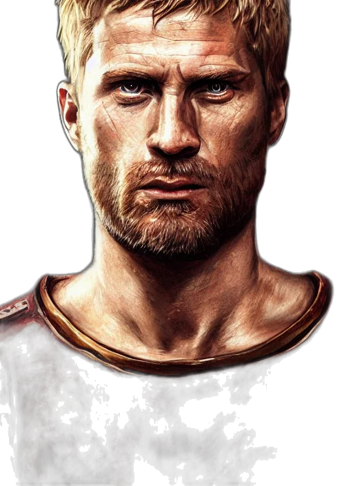 face, fantasy art, photorealistic, comic book art transparent PNG cut-out