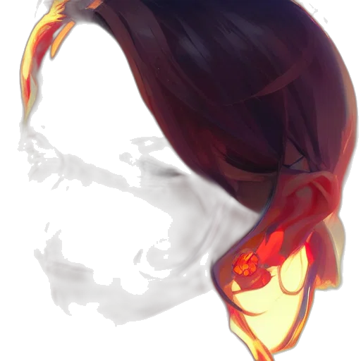 mask, crown, hair, face transparent PNG cut-out