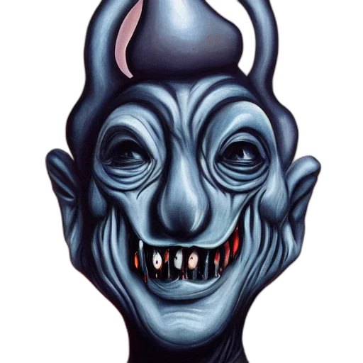 mask, face, creature, staff transparent PNG cut-out