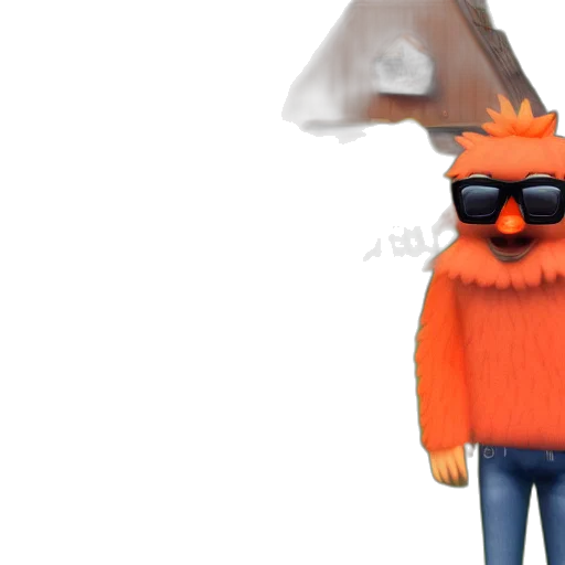 jacket, hat, animal, mask transparent PNG cut-out