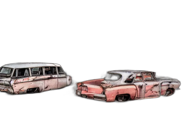 car, concept art, 3d render, low transparent PNG cut-out