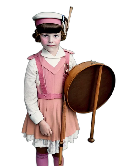 staff, hat, dress, weapon transparent PNG cut-out