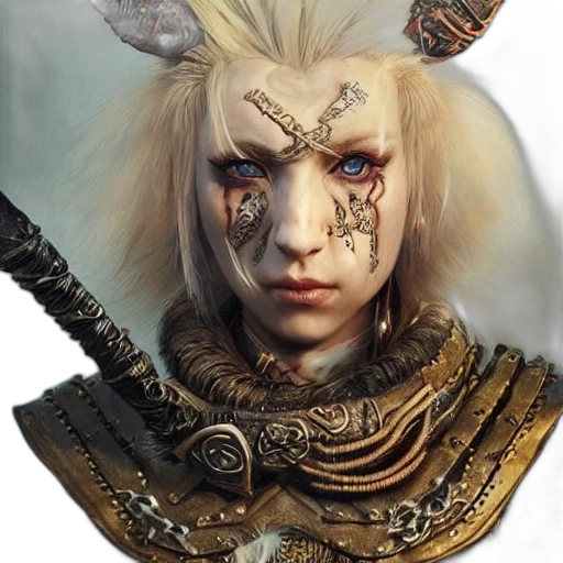 face, mask, dragon, staff transparent PNG cut-out