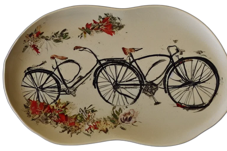 photorealistic, bicyle, pedal, serving transparent PNG cut-out