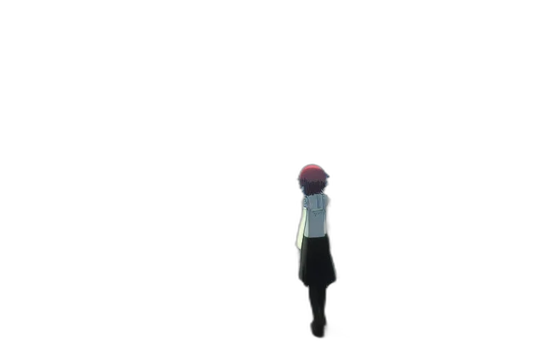 hat, dress, staff, creature transparent PNG cut-out