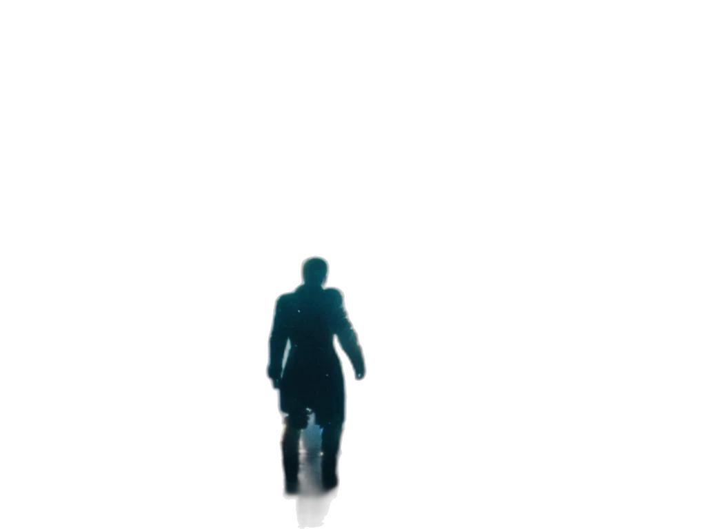 staff, robot, jacket, umbrella transparent PNG cut-out