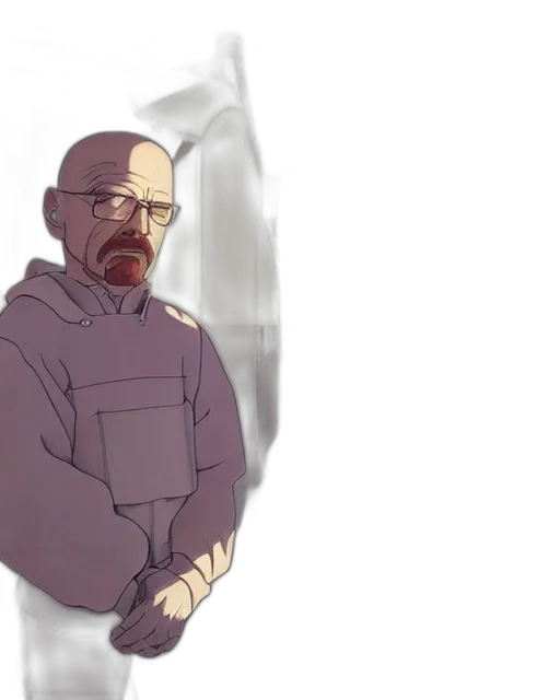 jacket, face, robot, staff transparent PNG cut-out