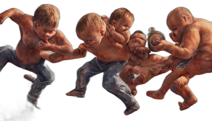 photorealistic, concept art, oil painting, 3d render transparent PNG cut-out