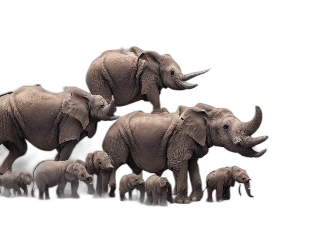 animal, concept art, 3d render, photorealistic transparent PNG cut-out